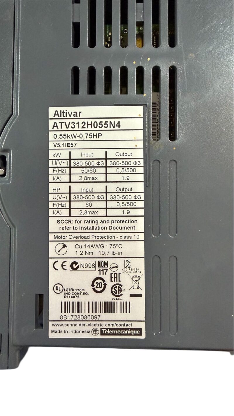 Schneider Electric ATV312H055N4 2