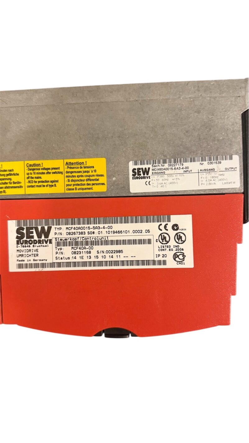 SEW-EURODRIVE MCS40A0015-5A3-4-00 2