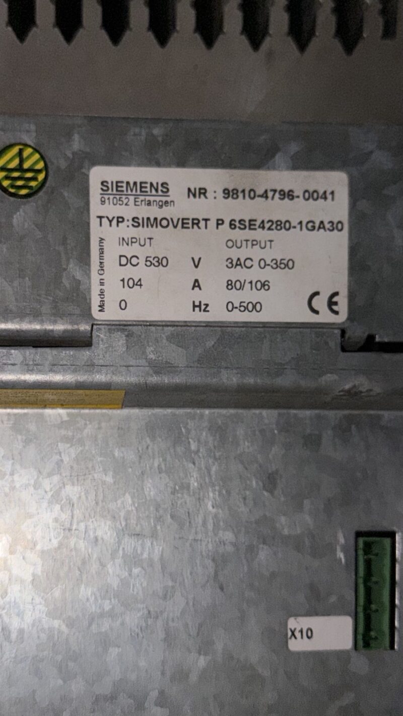 Siemens 6SE4280-1GA30 2