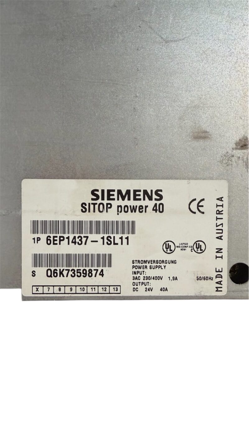 Siemens 6EP1437-1SL11 2
