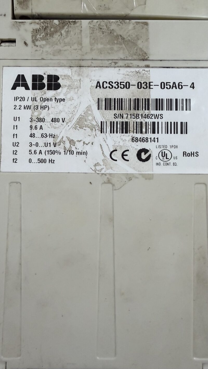 ABB ACS350-03E-05A6-4 2