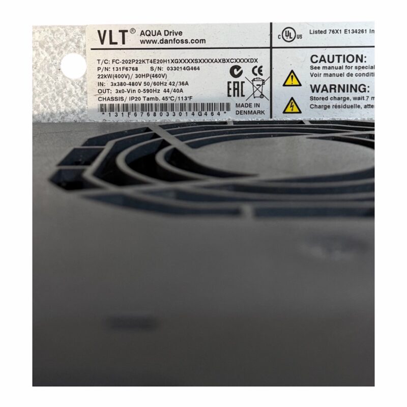 Danfoss FC-202P22KT4E20H1XGXXXXSXXXXAXBXCXXXXDX 2