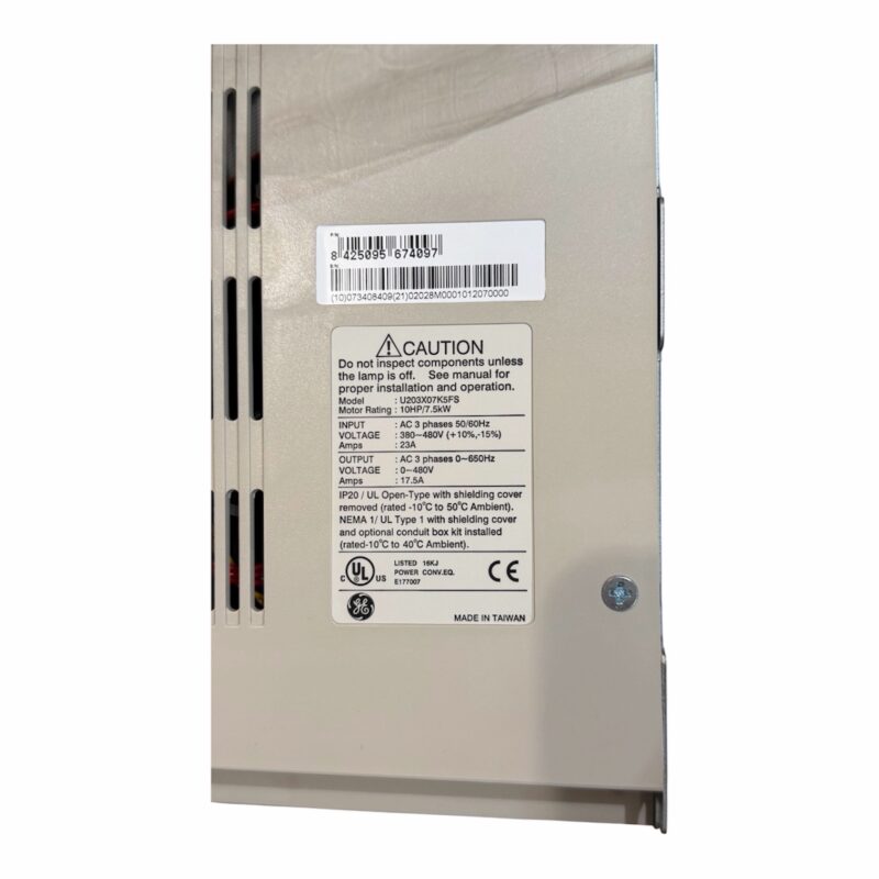 General Electric U203X07K5FS 3