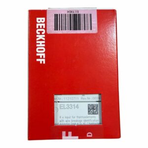 4-канальний модуль аналогового вводу для роботи з термопарами, Beckhoff EL3314