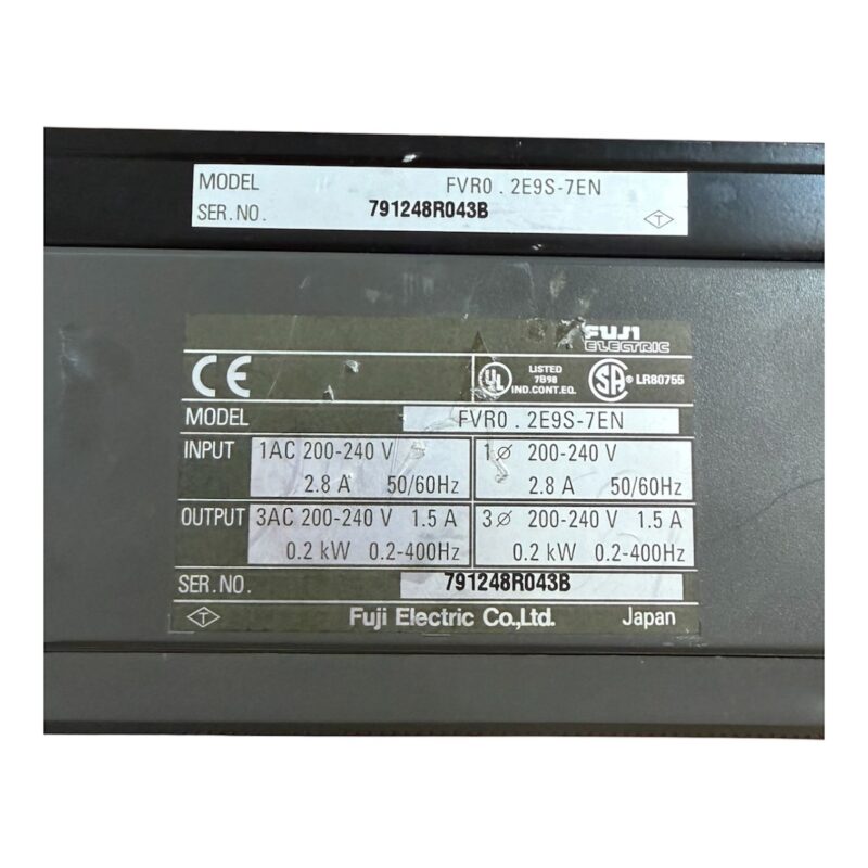 Fuji Electric FVR0.2E9S-7EN 2