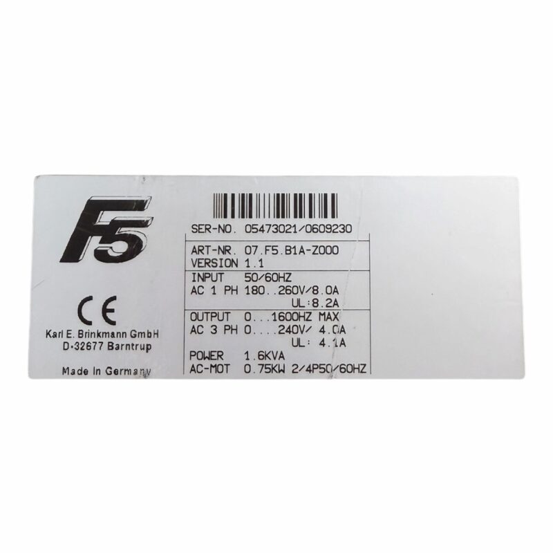 KEB 07.F5.B1A-Z000 2